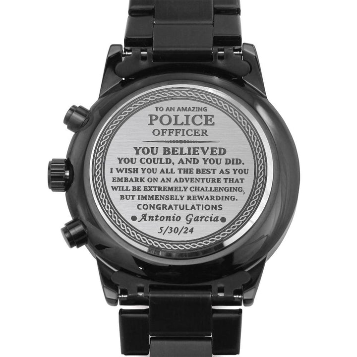 Personalized Police Officer Gift