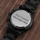 Custom Engraved Watch