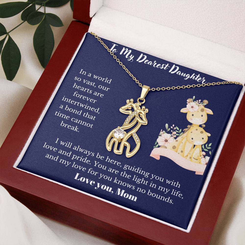 Giraffe Necklace for Your Daughter - Heartfelt Grace