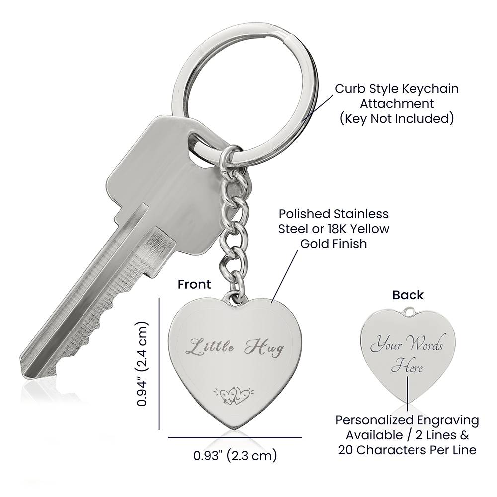 heart keychain