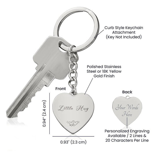 heart keychain