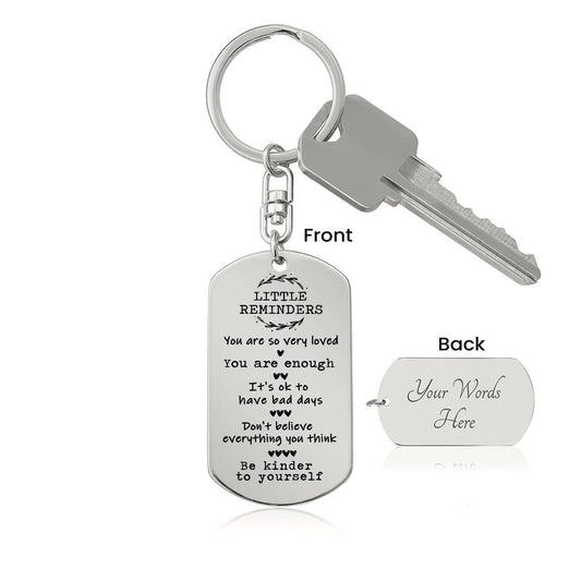 Daily Reminder Keychain