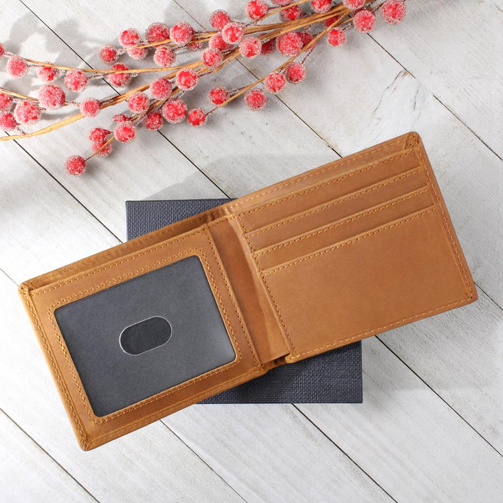 Dad Leather Wallet – Guide to Life’s Adventure