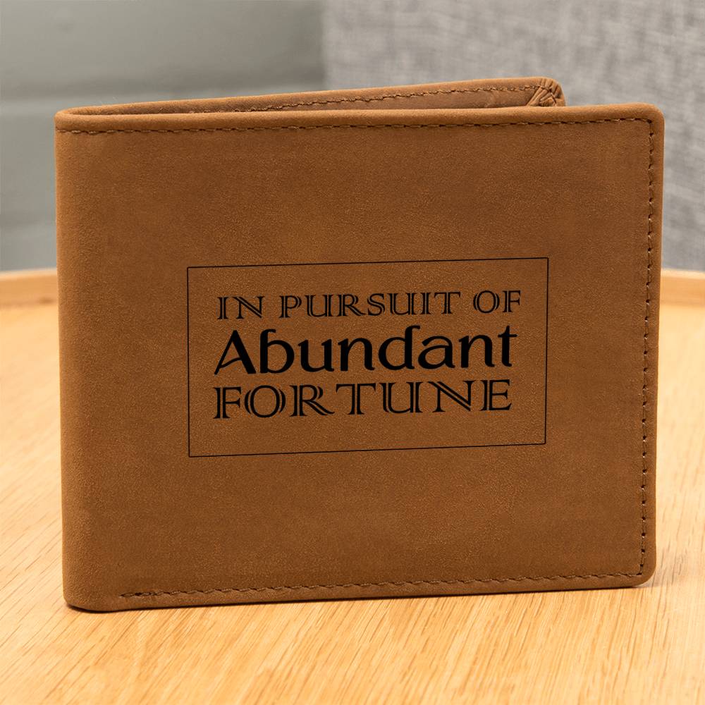 In Pursuit of Abundant Fortune