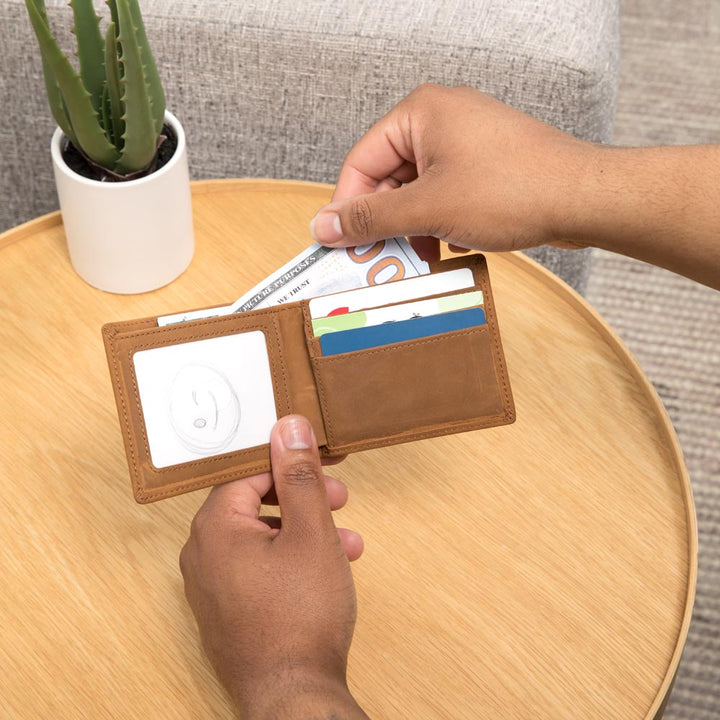 Dad Leather Wallet – Guide to Life’s Adventure