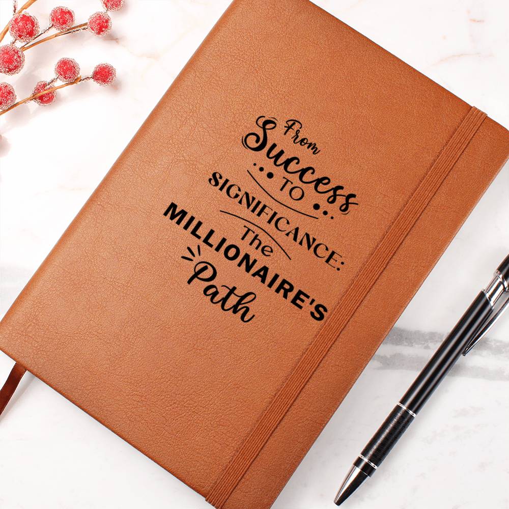 From Success to Significance Leather Journal