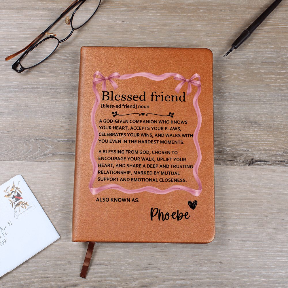 Personalized Christian Friendship Journal