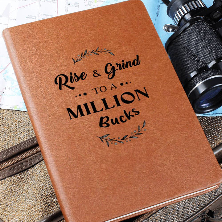 Rise and Grind Millionaire Goal Journal