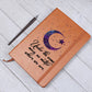 Under The Same Moon Leather Journal
