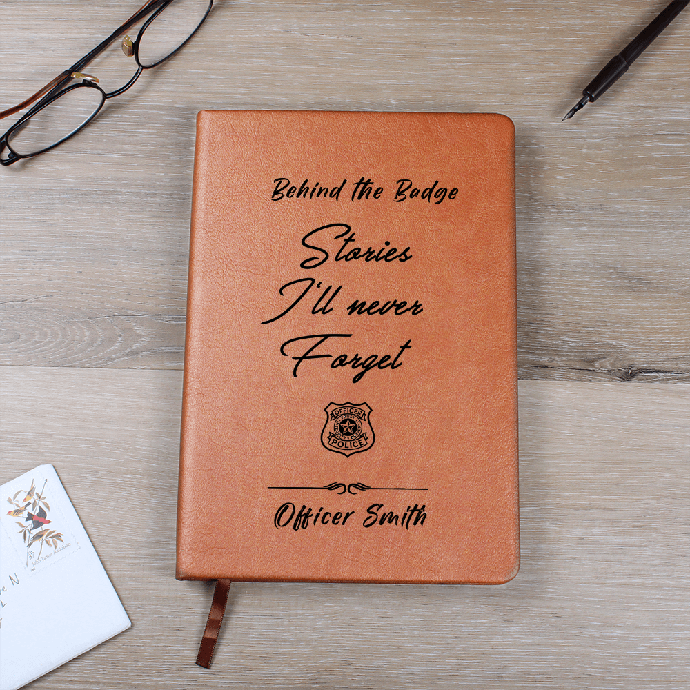 Personalized Police Retirement Journal