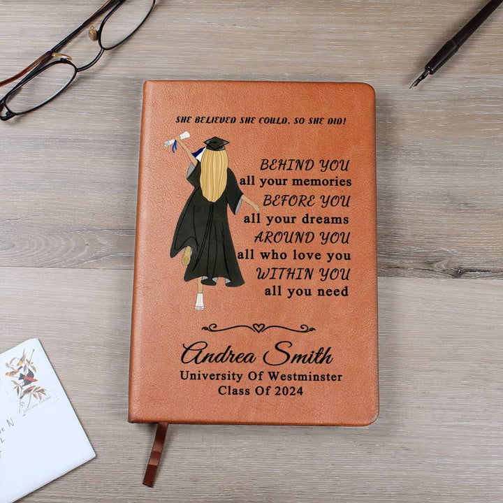 Graduation Gift for Daughter Personalized journal