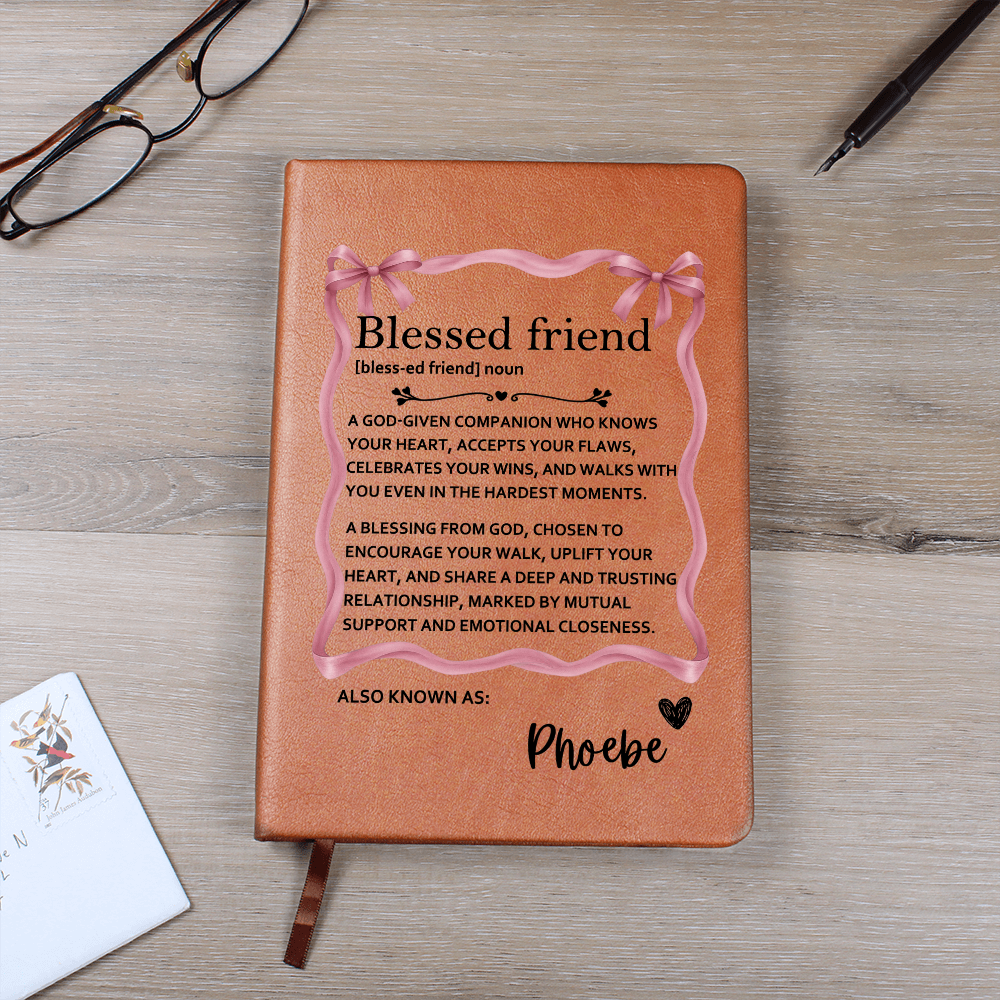 Personalized Christian Friendship Journal