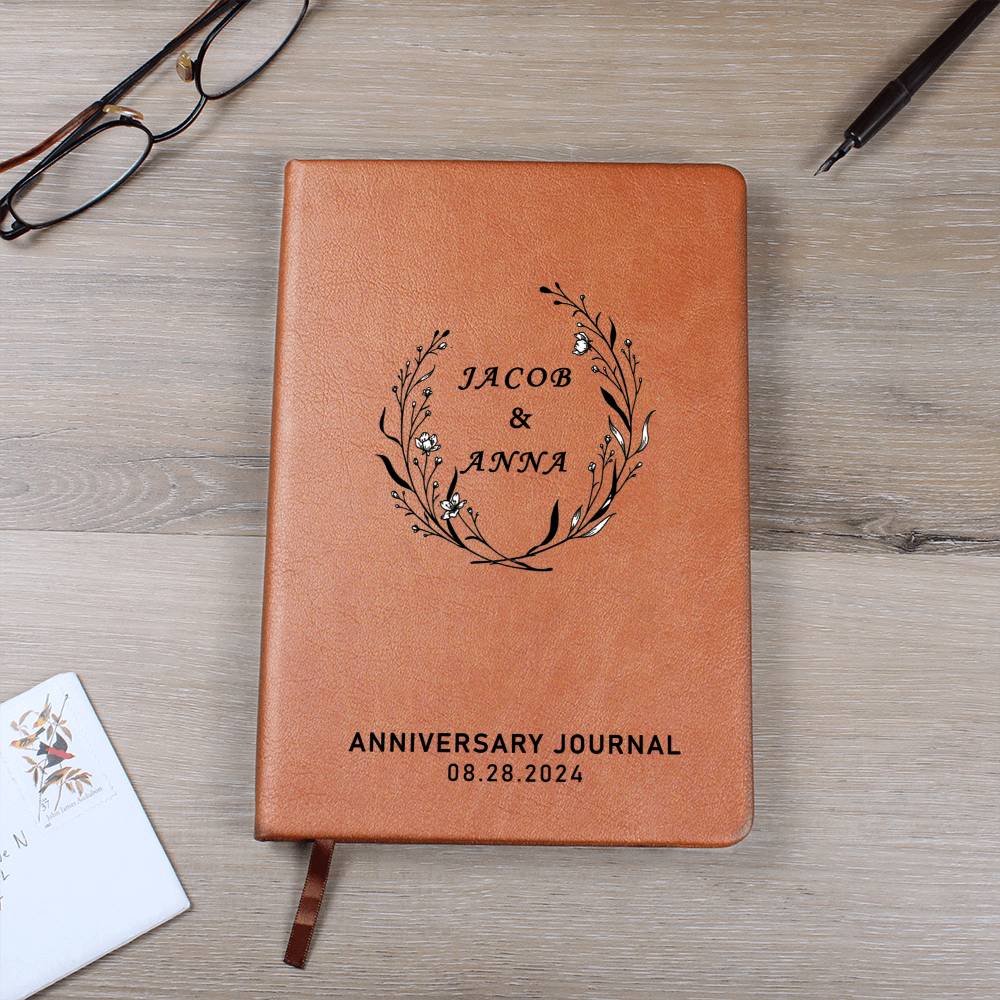 Personalized Anniversary Journal