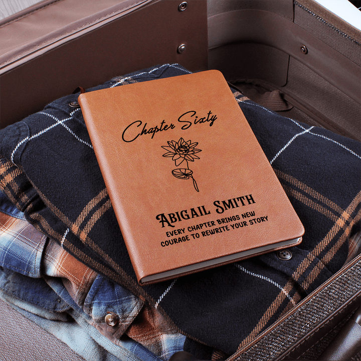 Personalized Chapter Sixty Leather Journal