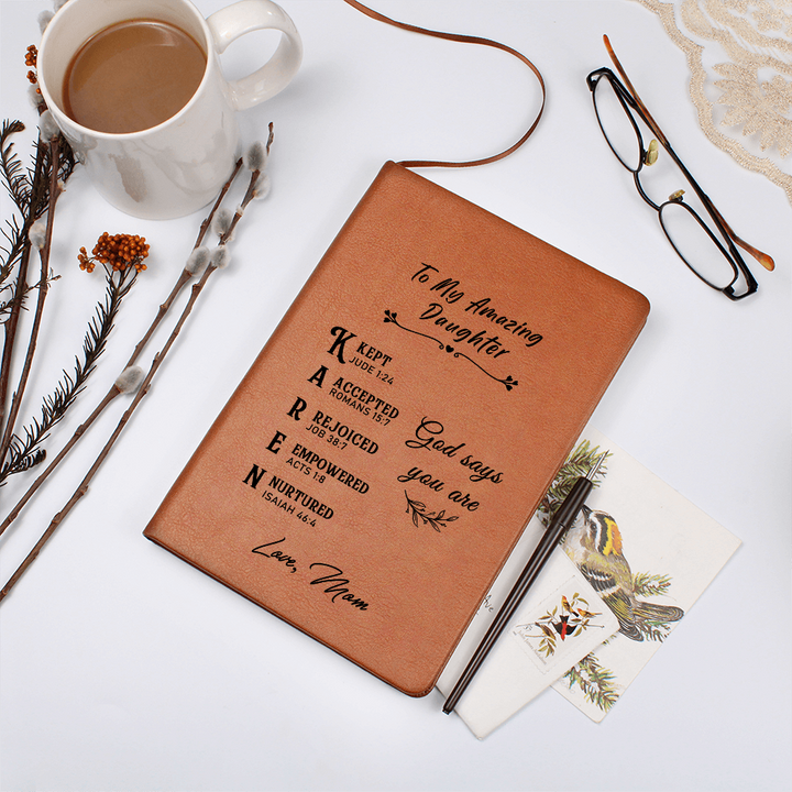 Personalized Bible Verse Journal for Daughter