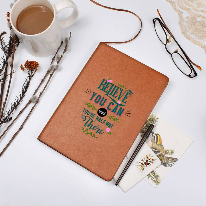 Leather Journal – Believe You Can Quote