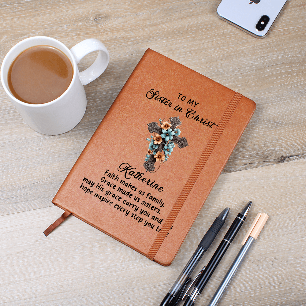 Personalized Sister In Christ Journal
