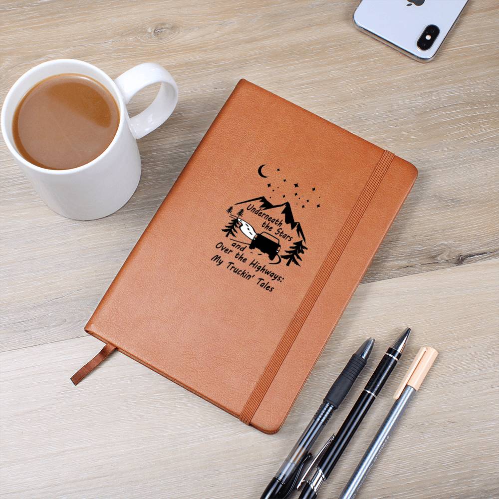 Truckin’ Tales Leather Travel Journal