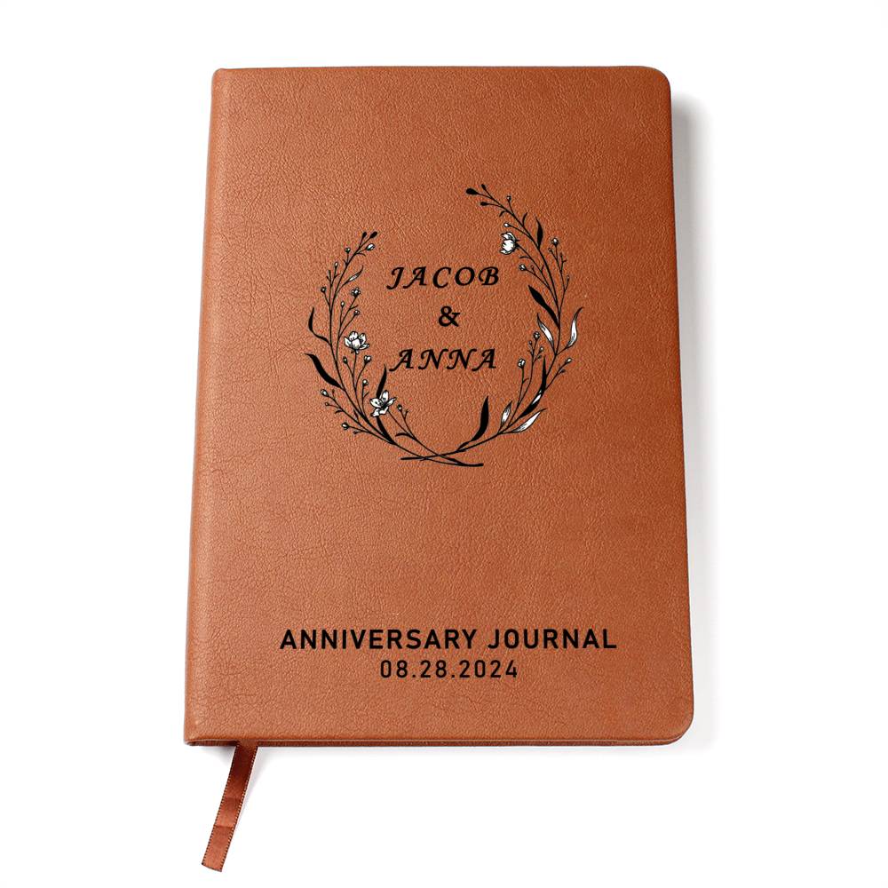 Personalized Anniversary Journal