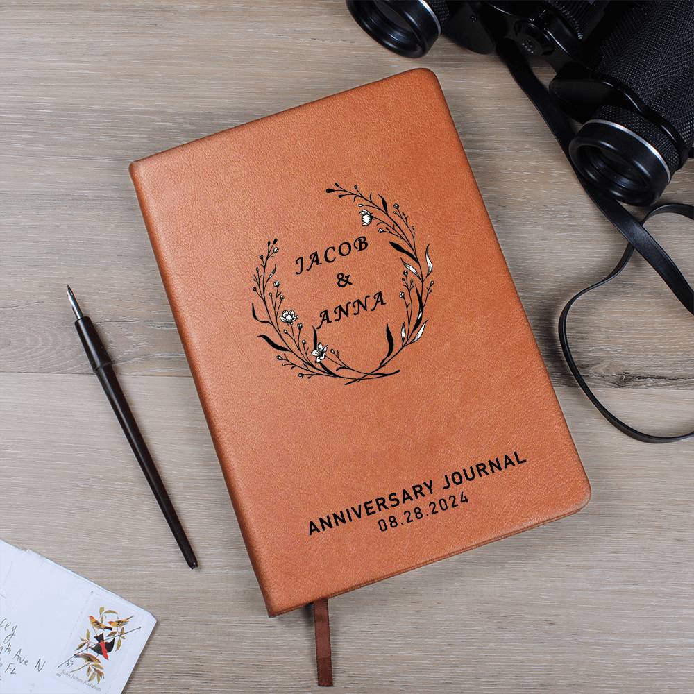 Personalized Anniversary Journal