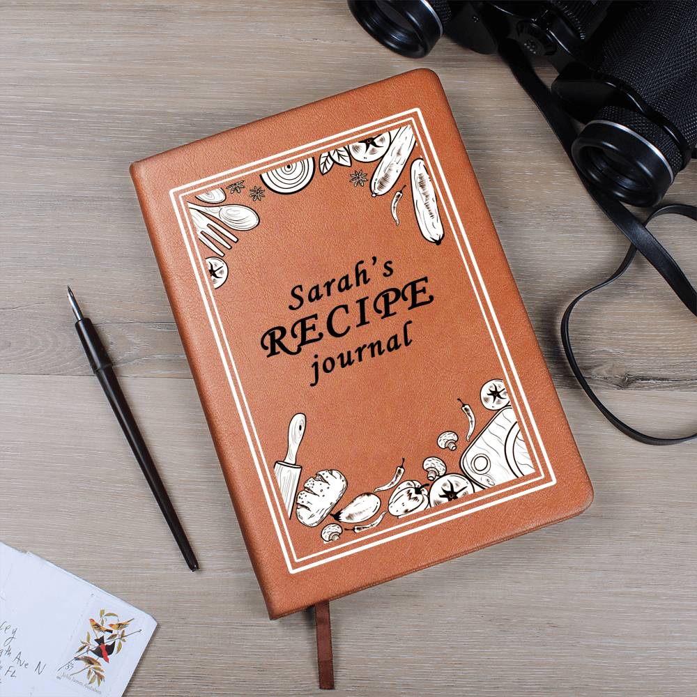 notebook for writing recipe