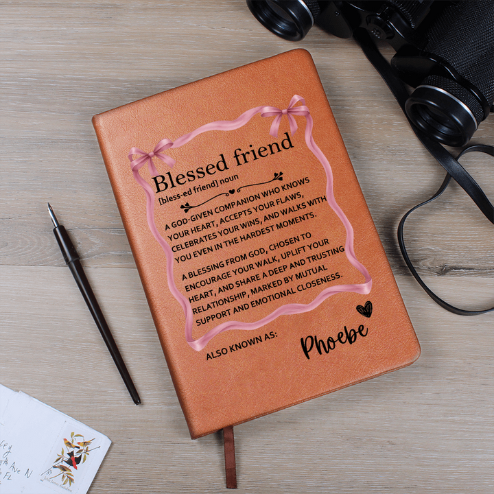 Personalized Christian Friendship Journal