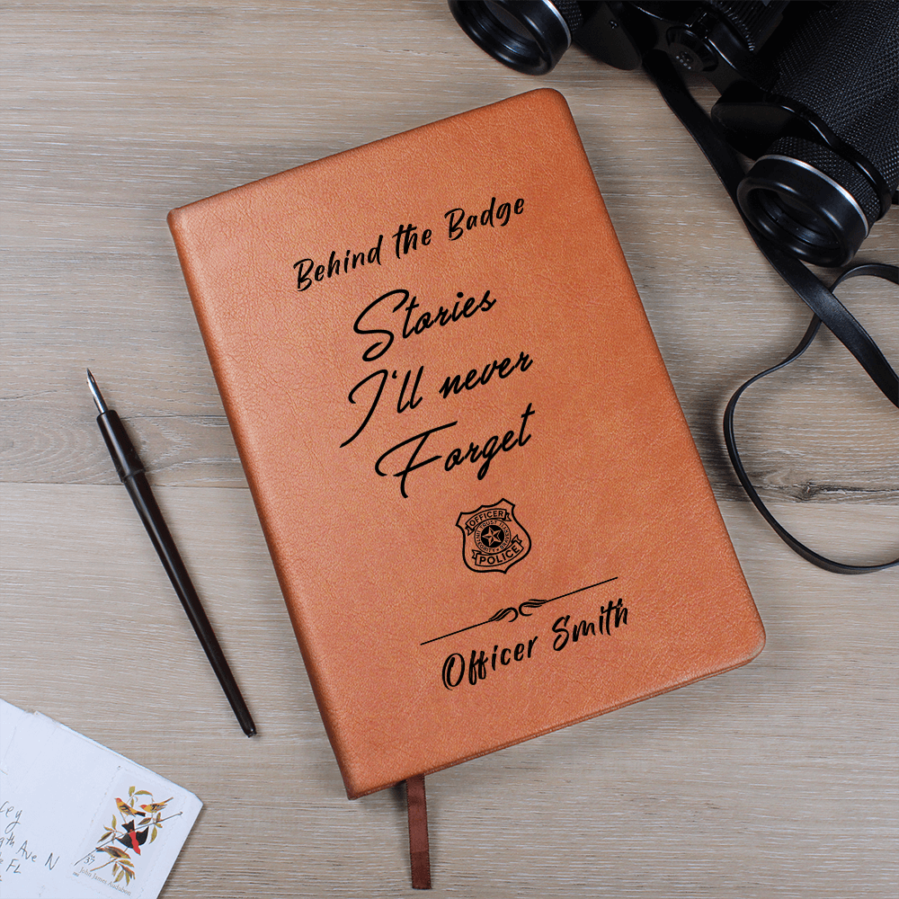 Personalized Police Retirement Journal