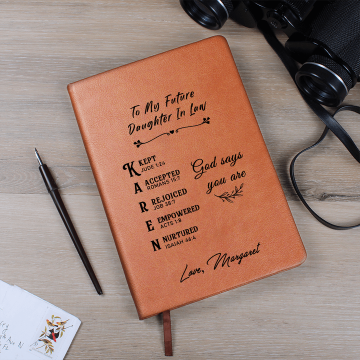 Personalized Daughter In Law Bible Verse Journal