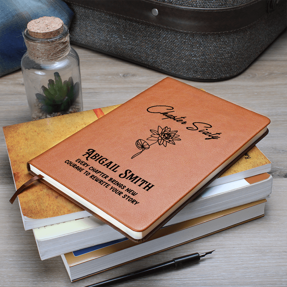 Personalized Chapter Sixty Leather Journal