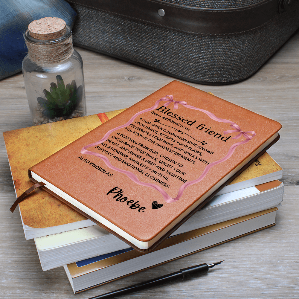 Personalized Christian Friendship Journal