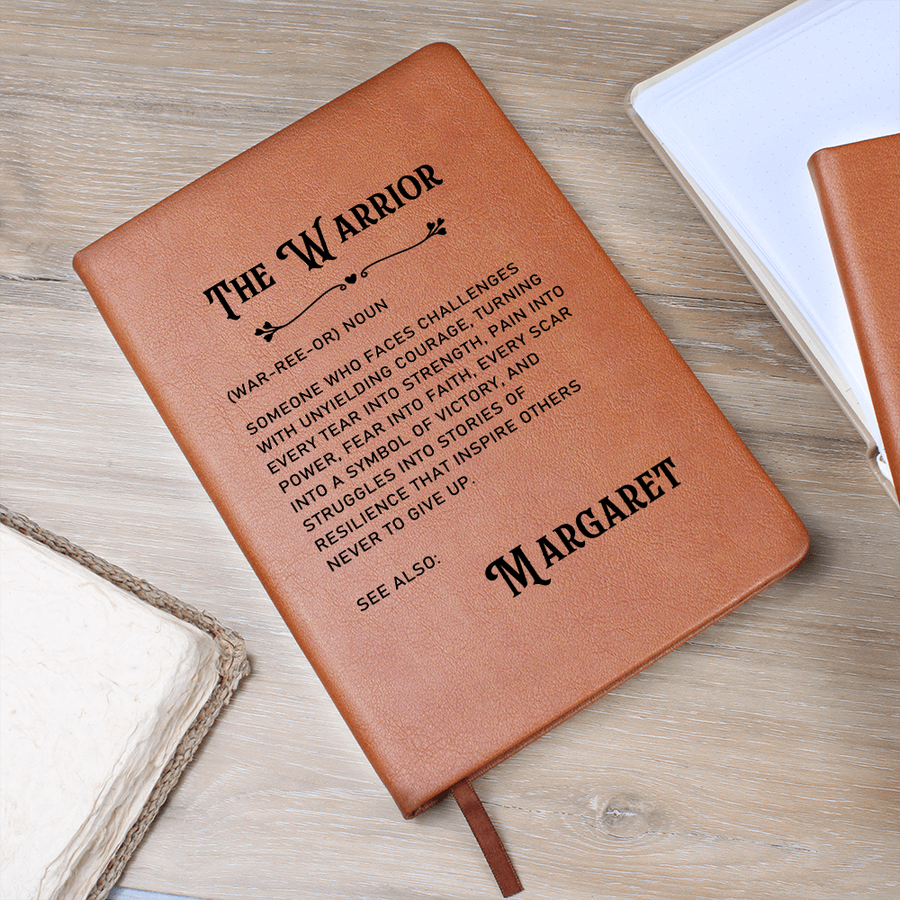 Personalized Encouragement Gift for Breast Cancer Journal