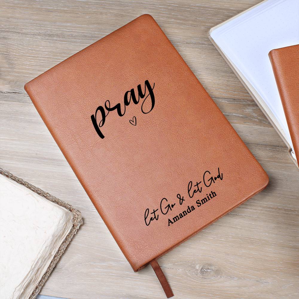 Personalized Prayer Journal - Let Go & Let God