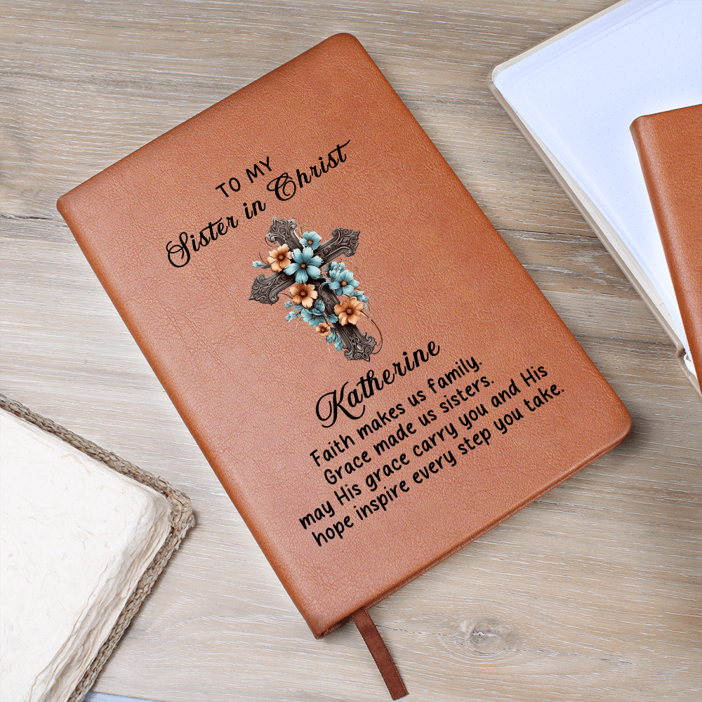 Personalized Sister In Christ Journal