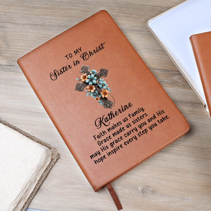Personalized Sister In Christ Journal