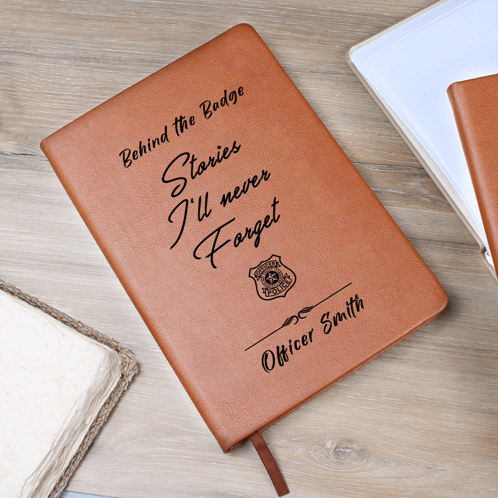 Personalized Police Retirement Journal