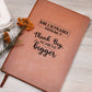leather journal gift