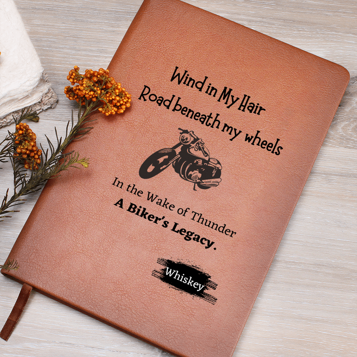 Personalized Biker Journal