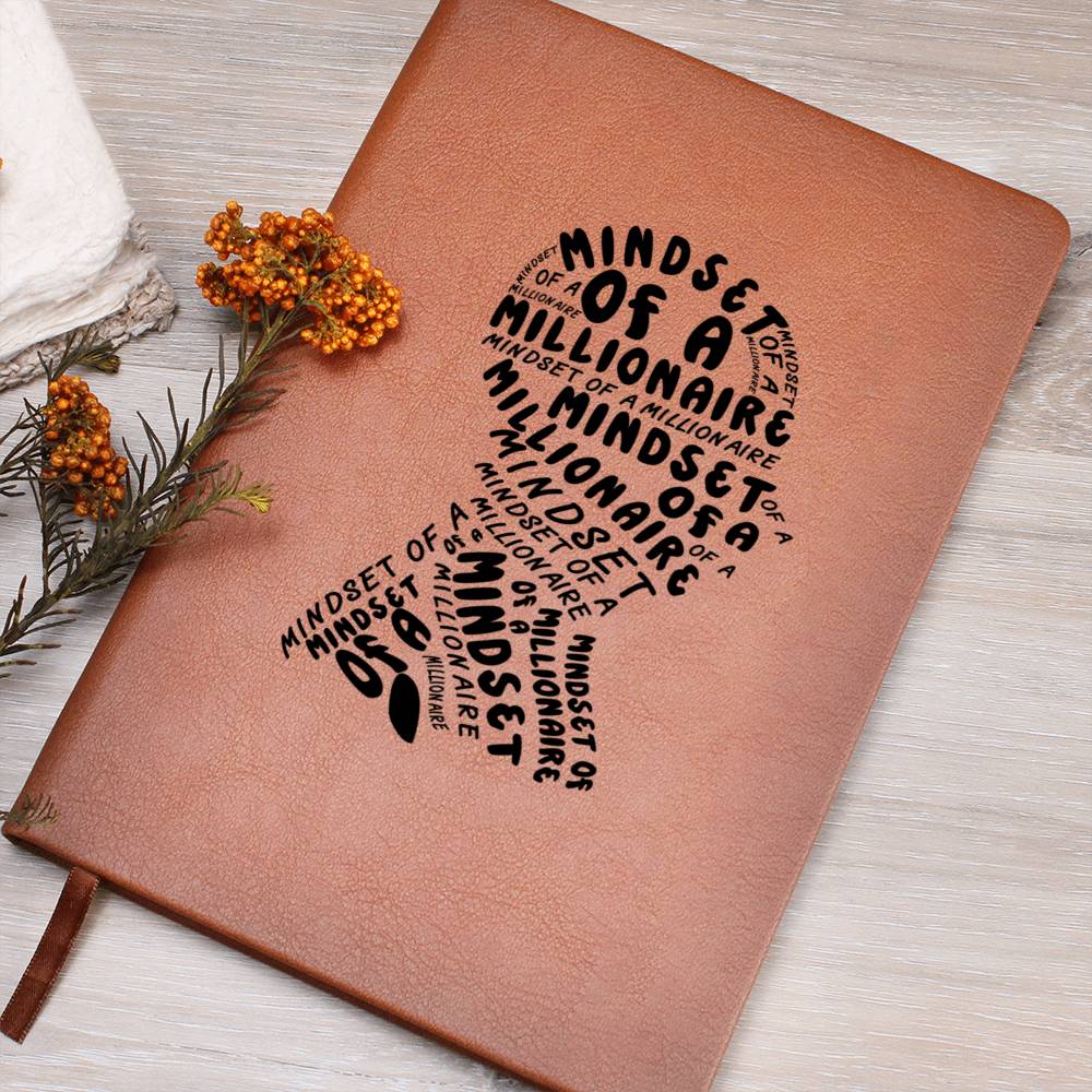Mindset of a Millionaire Leather Journal