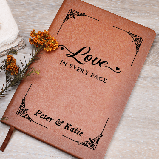 Love in Every Page Couple Journal