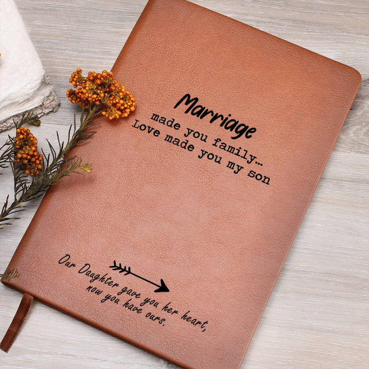journal gift for groom