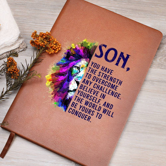 motivational journal gift for son