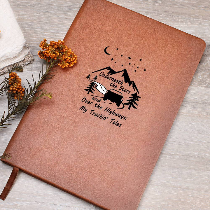 Truckin’ Tales Leather Travel Journal
