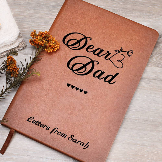 Personalized Dear Dad Notebook