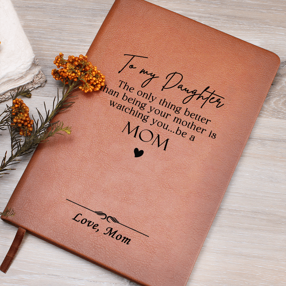 journal gift from mom to daughter
