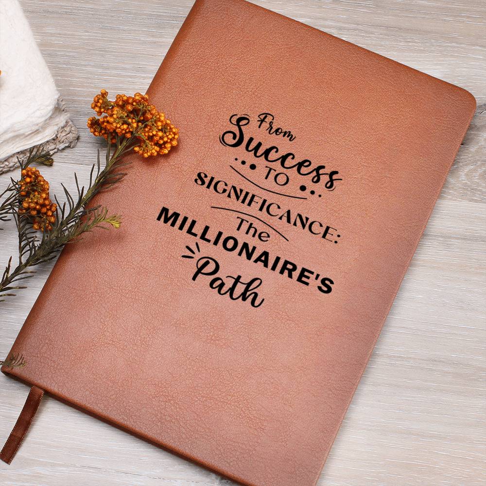 From Success to Significance Leather Journal