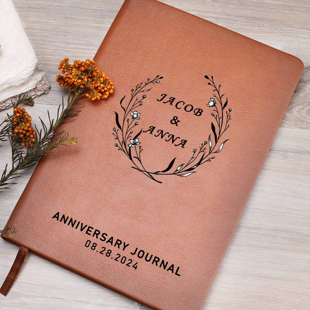 Personalized Anniversary Journal