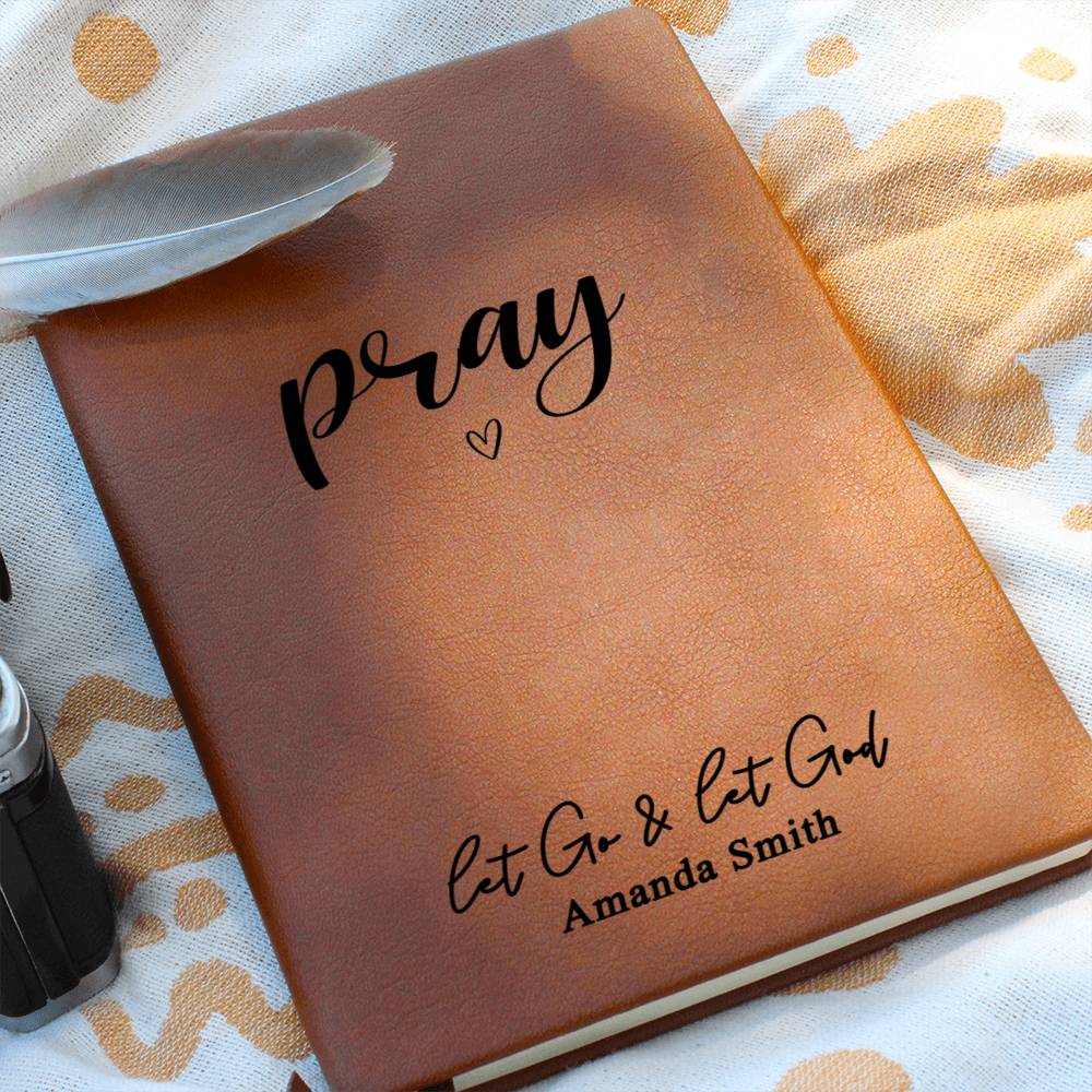 Personalized Prayer Journal - Let Go & Let God