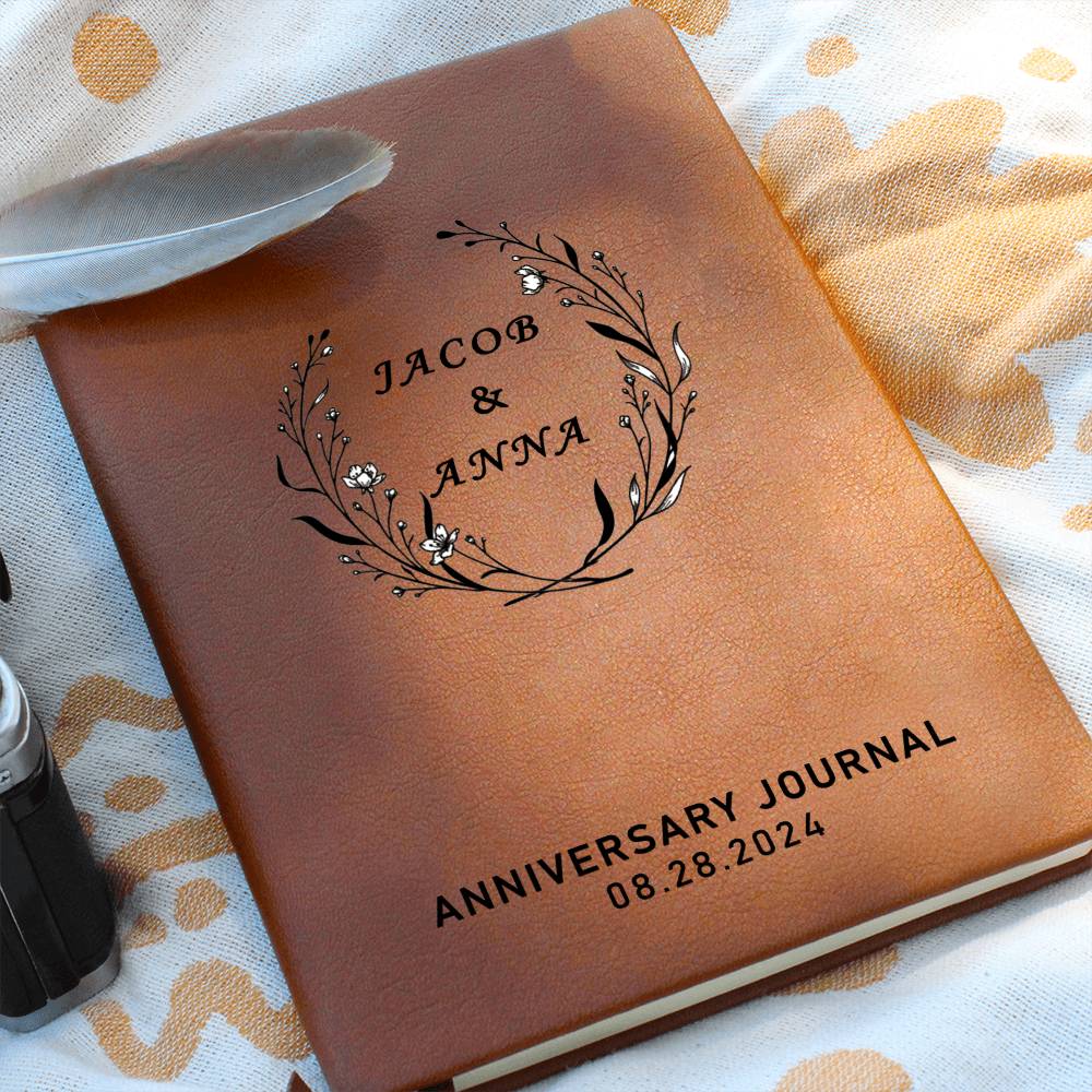 Personalized Anniversary Journal