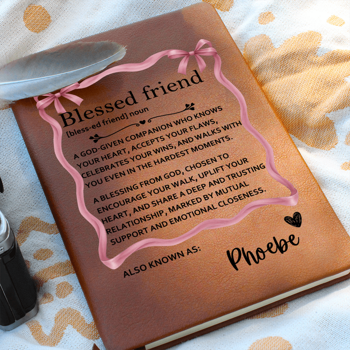 Personalized Christian Friendship Journal
