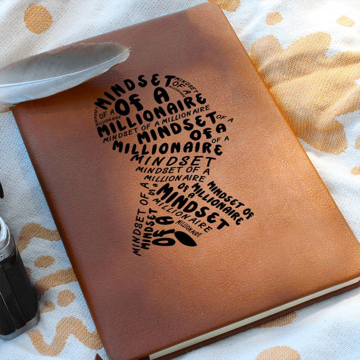 Mindset of a Millionaire Leather Journal